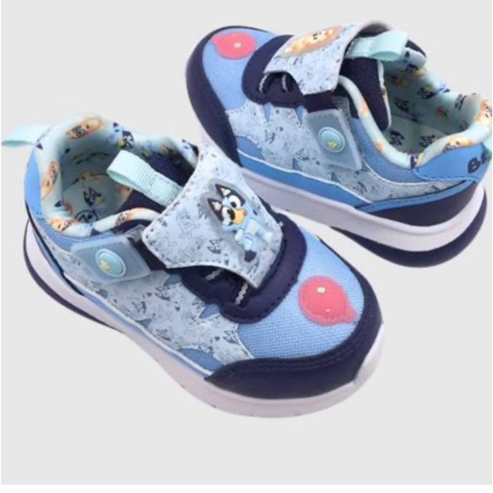 Toddler Bluey Light Up Athletic Sneakers - Blue